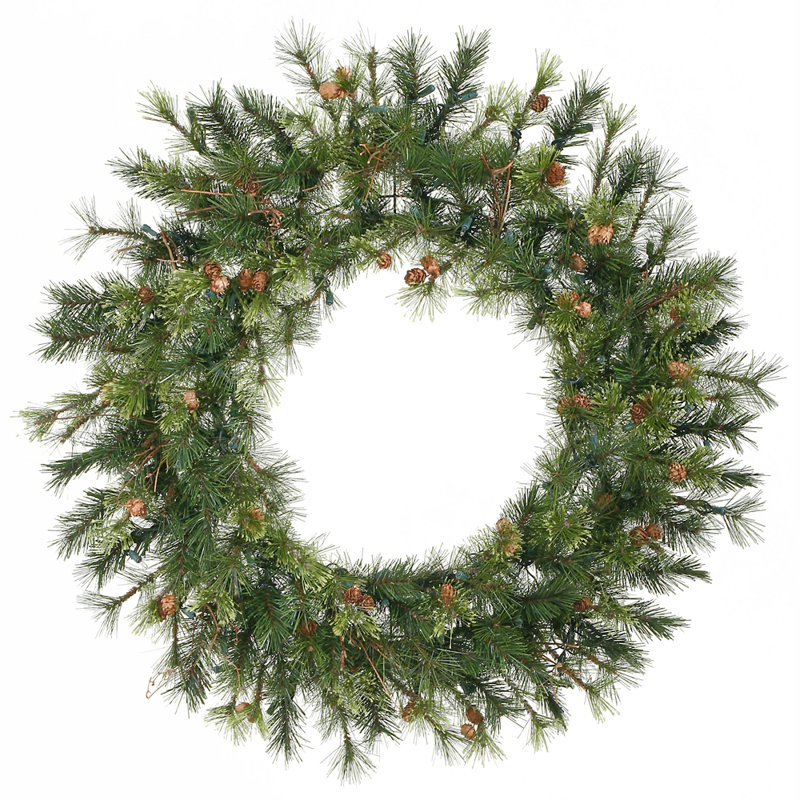 Couronne de Noël artificielle en pin Galarza Mixed Country - 36 pouces