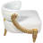 Ammon Horn Barrel Chair