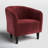Upholstered Barrel Chair-47992501