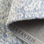 Tapis bleu / ivoire en laine / viscose / coton touffeté à la main à motif abstrait 620 Hofmann-164294563