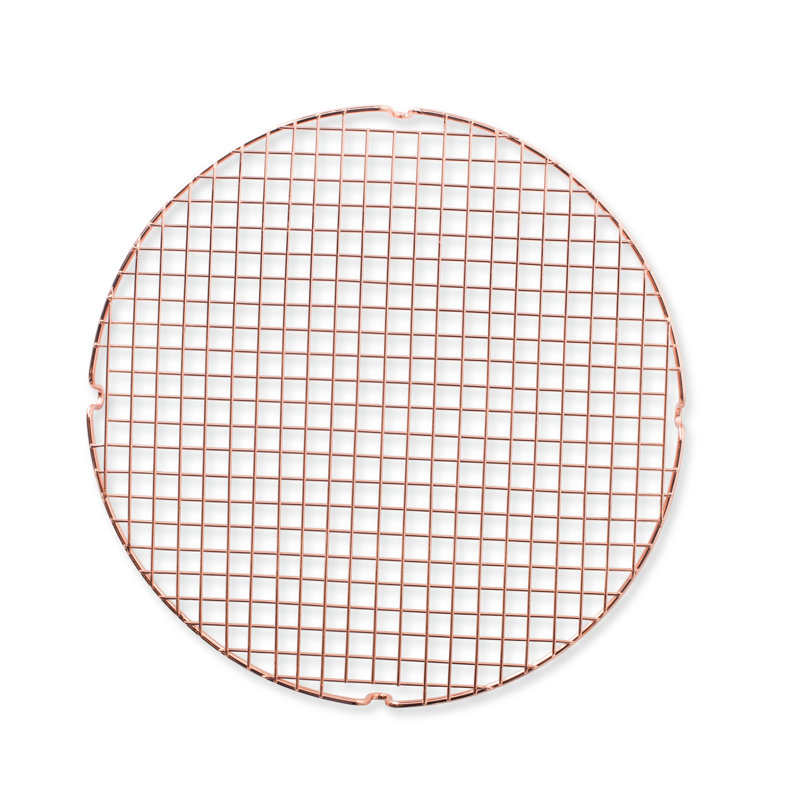 Nordic Ware Round Copper-Plated Steel Cooling Grid, 13-inch Diameter