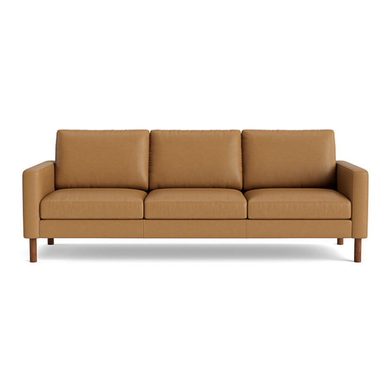 Laguna Leather Sofa (95"), Leather - Butterscotch