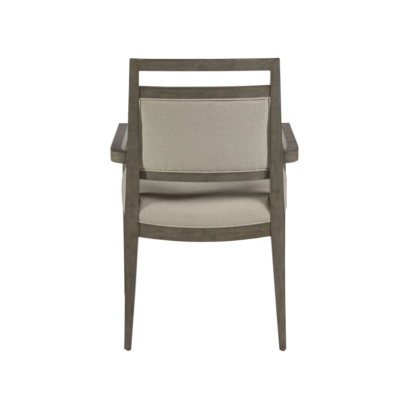 Cohesion Nico Upholstered Arm Chair, Light Gray