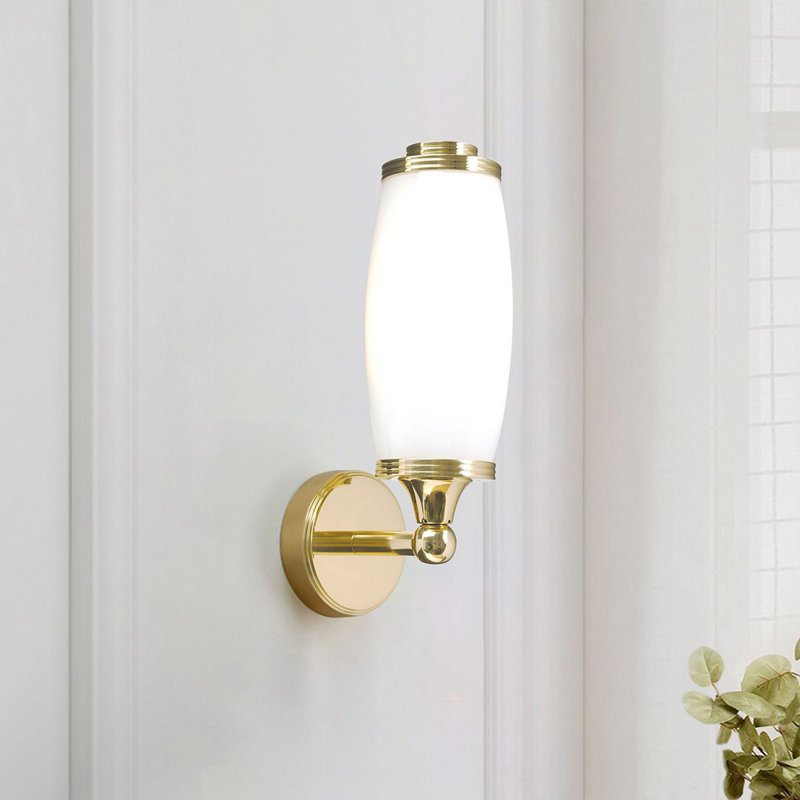 Exchange Dimmable Vanity Light, Polished Brass
