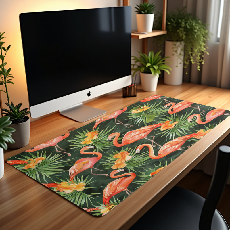 Polyester Desk Pad, 31.5x15.5