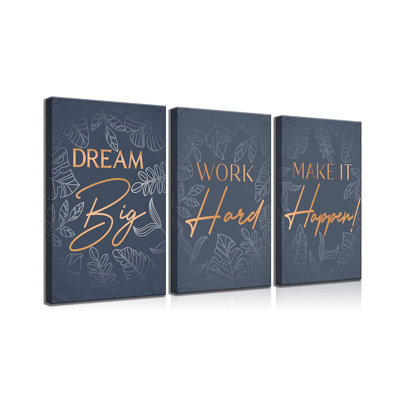 3 Piece Wrapped Canvas Print