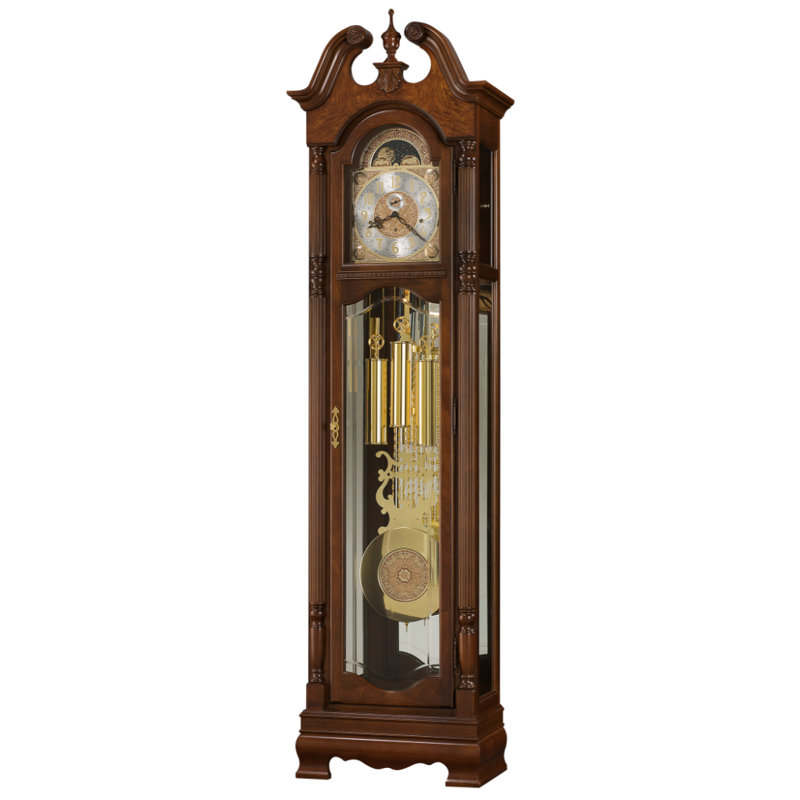 Baldwin 86" Wood Grandfather Clock