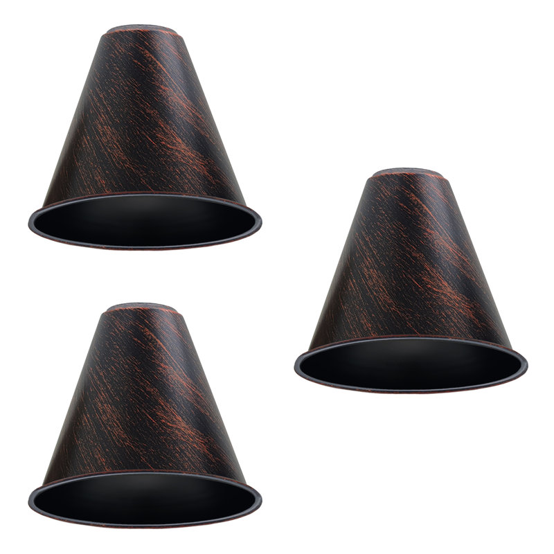Khinvasara 17cm H Metal Empire Pendant Shade ( Uno ), Rustic Red