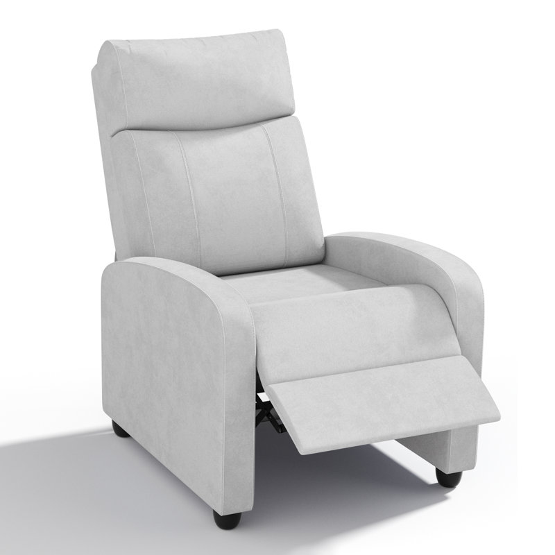 Adjustable Recliner Sofa Chair – Breathable Cotton-Linen Fabric Single Chair For Adults, Perfect For Living Room Relaxation