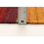 Tapis de bois one-of-kind à la main noué la new age anatolian orange/vert/bleu 4 pi 1 po x 6'1" laine