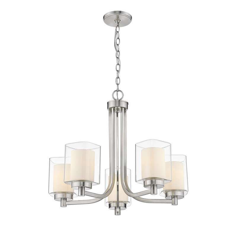 Lustre classique/traditionnel ombré 5 lumières Eudora