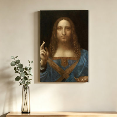 Leonardo da Vinci Salvator Mundi Poster