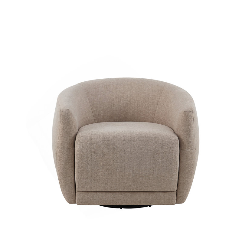 Chaise pivotante à 360 degrés, Tissu gris