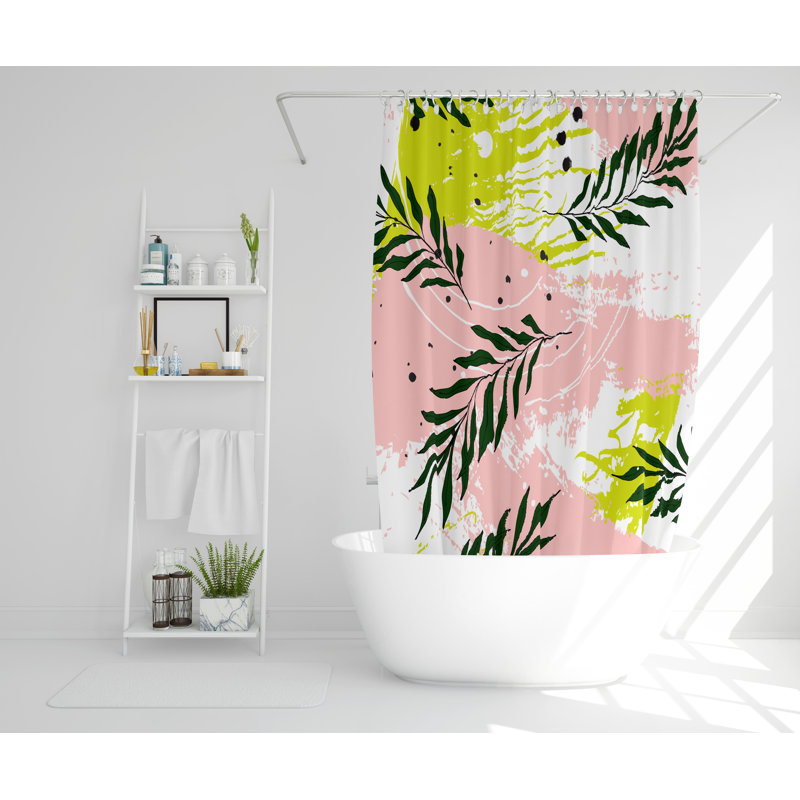 Siedentopf 2 Piece Polyester Shower Curtain Set, 168cm H x 168cm W