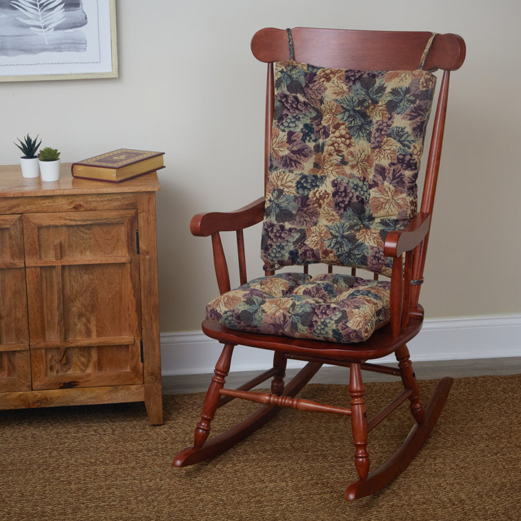 Fleur De Lis Living Indoor Rocking Chair Cushion & Reviews