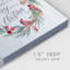 «Merry Little Wreath», reproduction sur toile tendue-1004092072