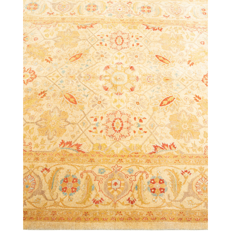 Classic One-of-a-Kind 4' 2" X 6' 2" Hand Knotted Area Rug