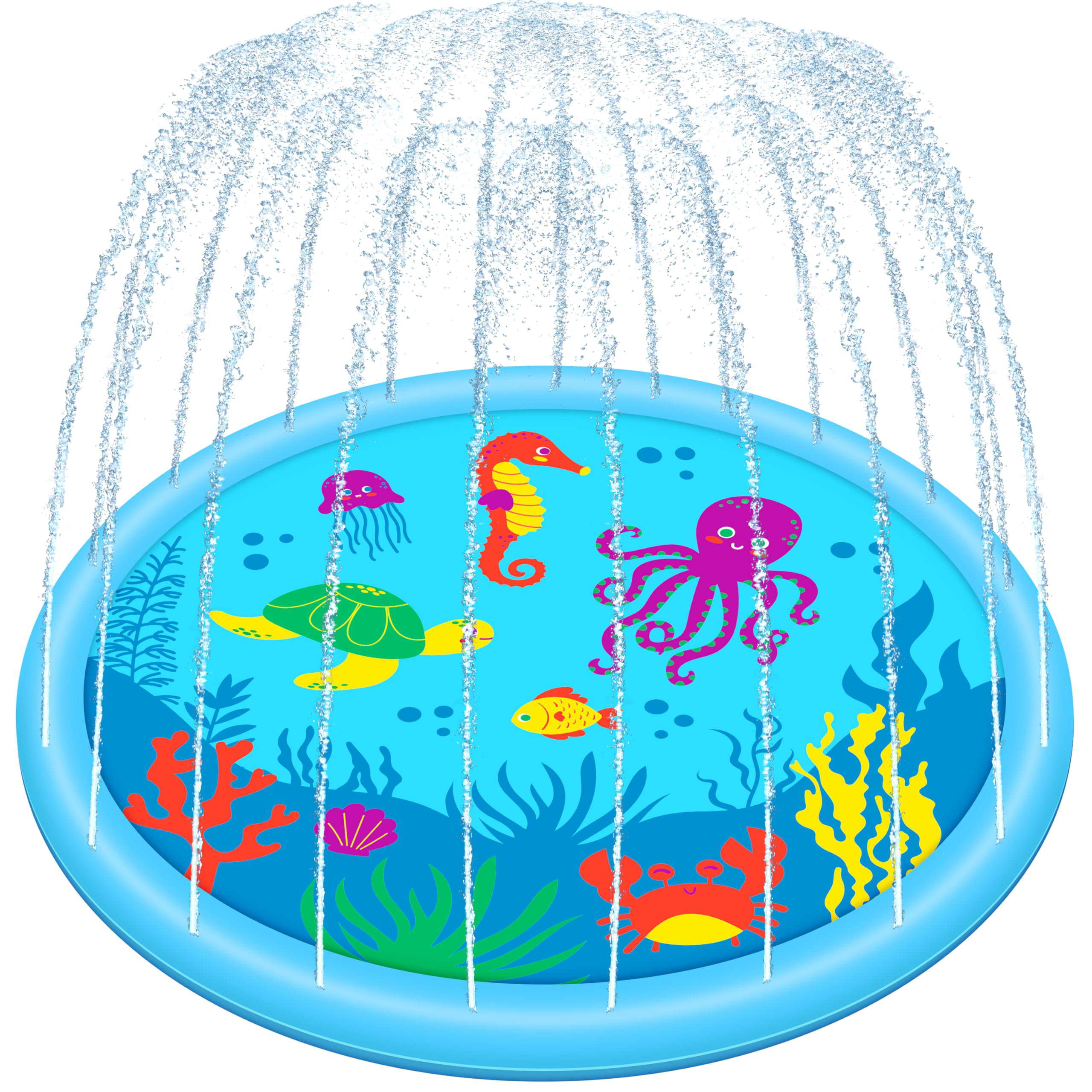 Sloosh Splash Pad Water Toys Sea Themed Sprinkler Mat - Wayfair Canada