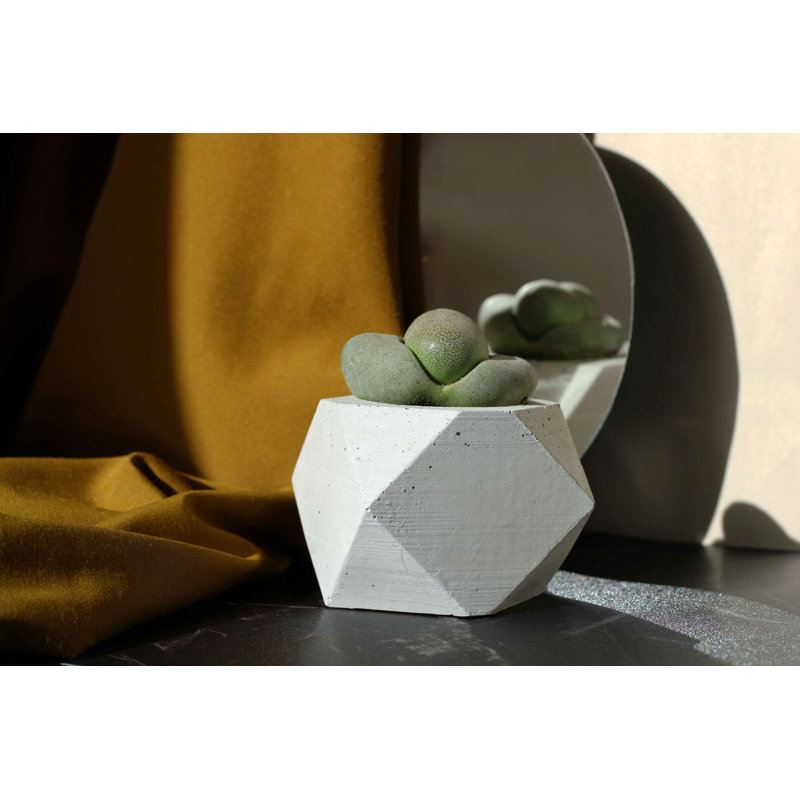 Damir Handmade Pot Planter, Grey