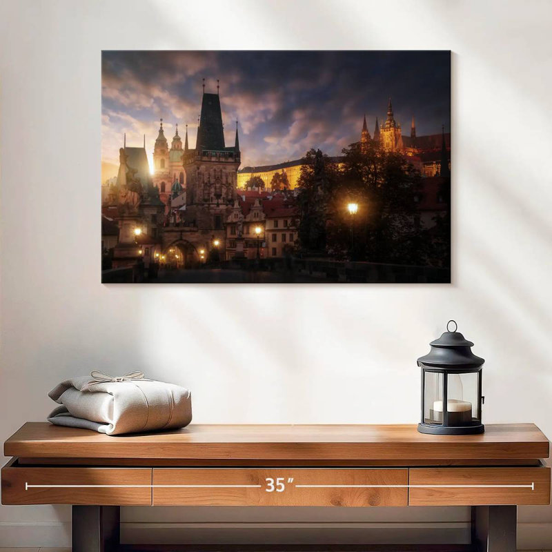 Lilie Prague Sun, 16" H x 24" W