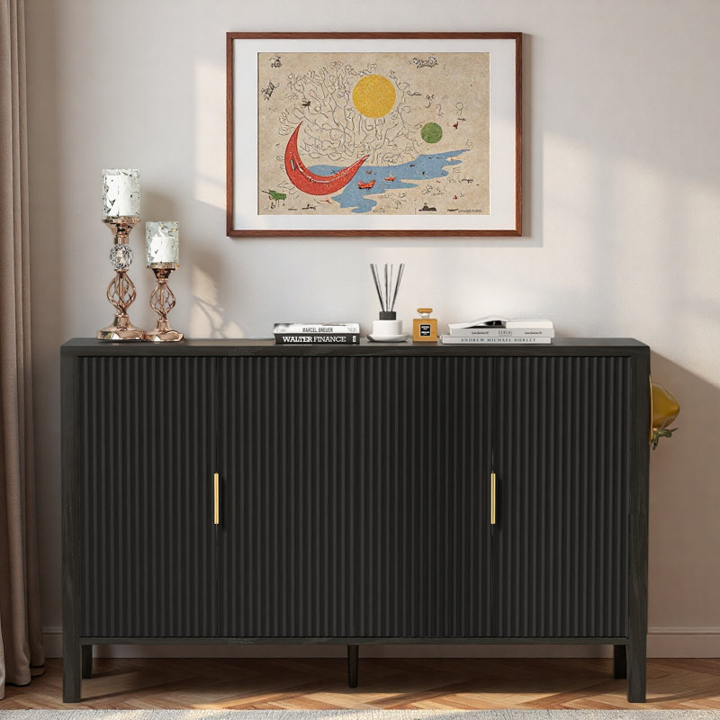 Buffet Modern, Noir