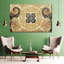 «Mandala Elephant Lotus Mandala», reproduction sur toile-92517925