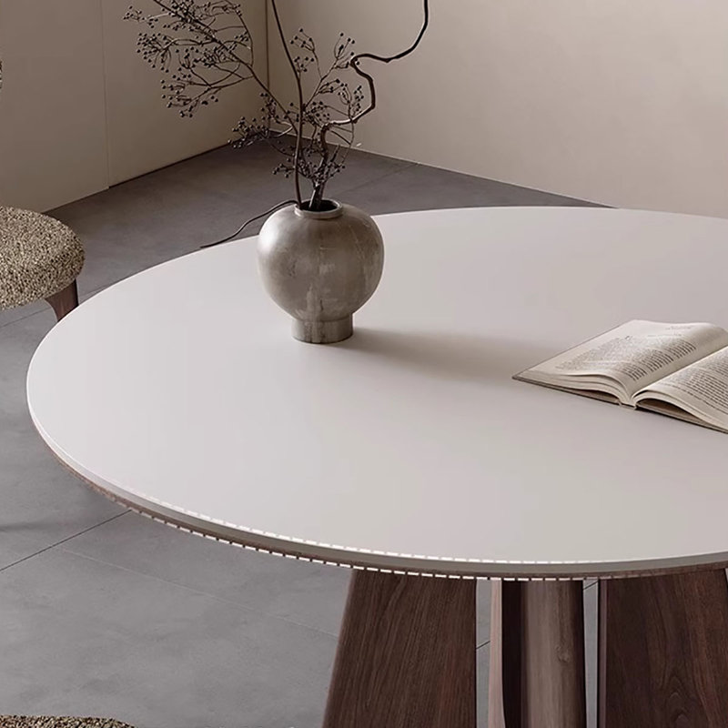 Table de salle à manger White, 7 pièces : table, 6 chaises, H 29,5 po x l 43,3 po x P 43,3 po