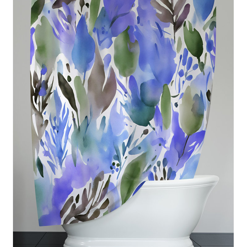 Rideau de douche Malerie, H 72 po x l 70 po