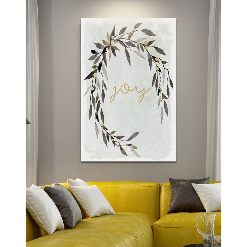 « simple joy », impression, H 12 po x l 8 po x P 1,5 po, Toile tendue