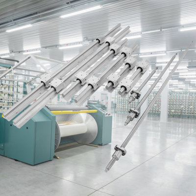 Linear Rail, Ballscrew x 3, RM1605-350mm 650mm 1050mm x 2 Linear