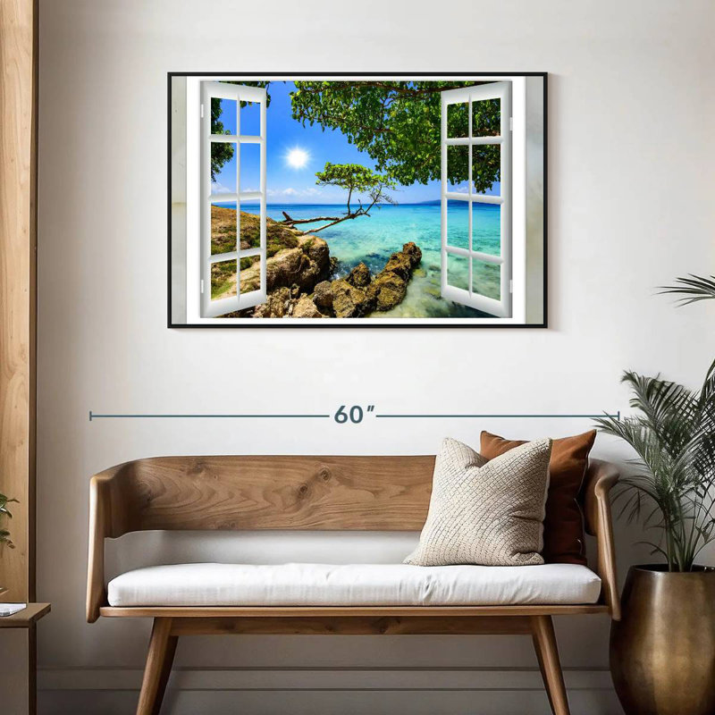 Gillard Window View, 29" H x 43" W