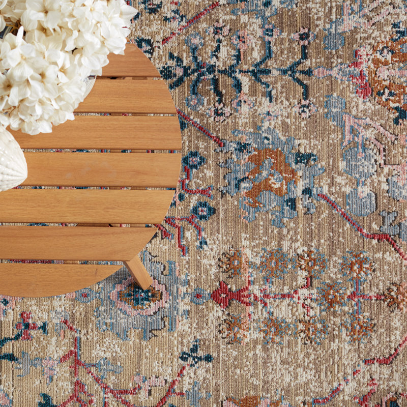 Forand Oriental Indoor / Outdoor Rug, Rectangle 8' x 10'