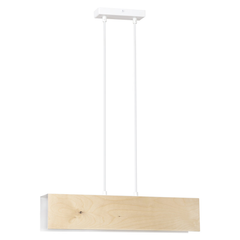 Ludivine 2 - Light Kitchen Island Pendant, White/Gold
