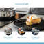 KitchenCraft Stainless Steel Four Hole Egg Poacher