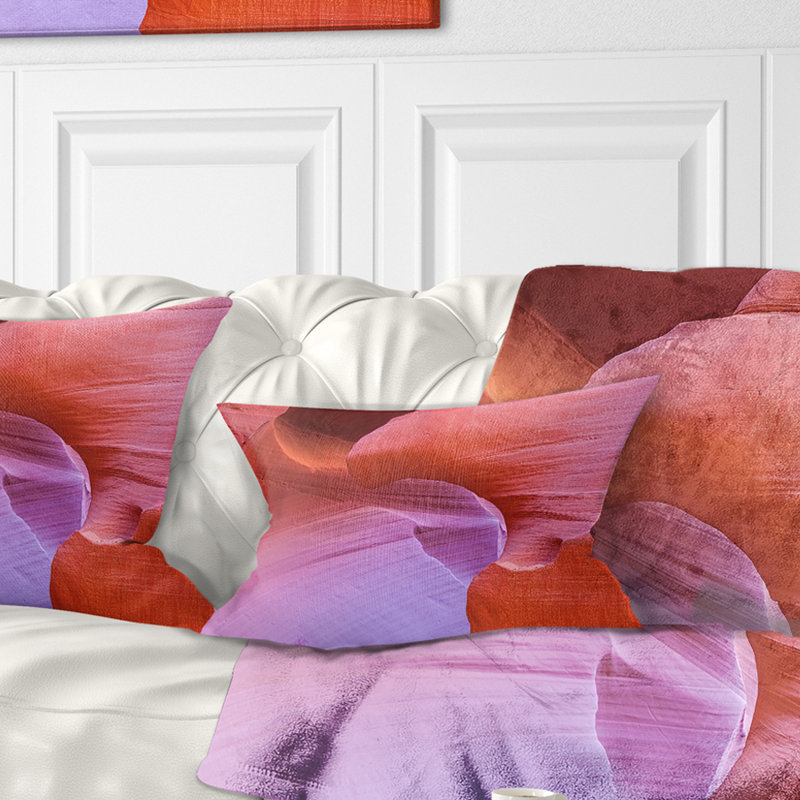 Coussin lombaire paysage de canyon antilope