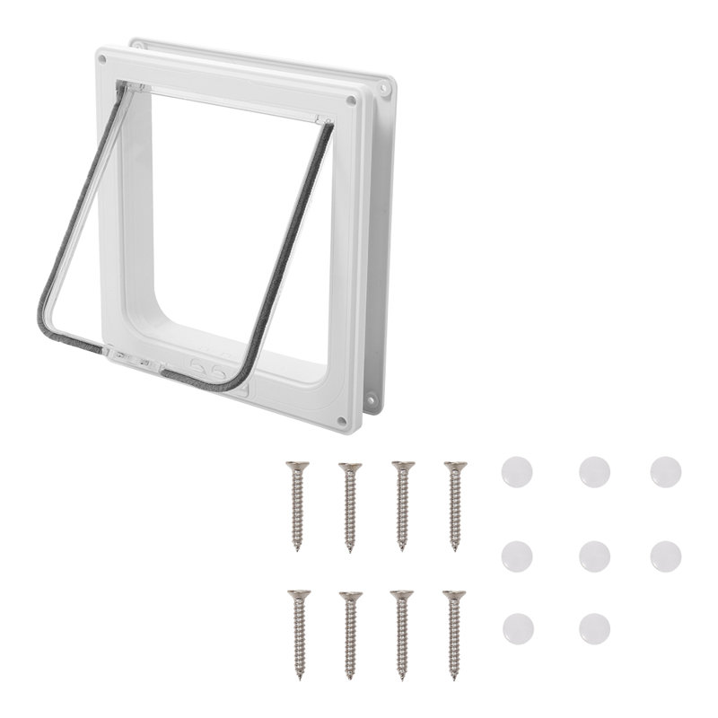Plastic Pet Gate Accessory, 28" H x 25" W x 5.5" D