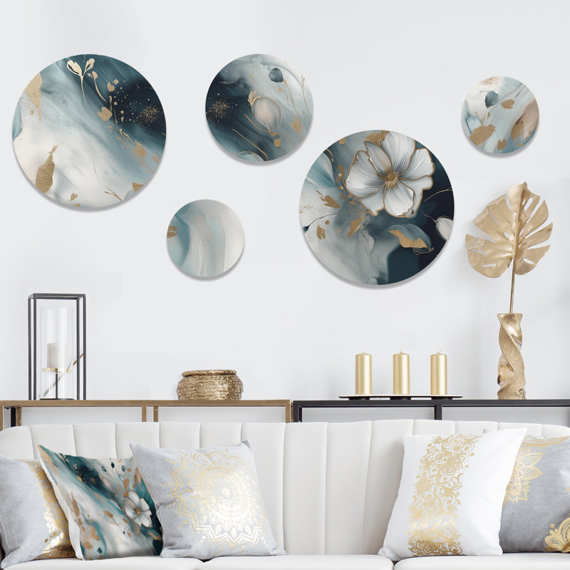 Plants & Flowers Wall Decor on Metal