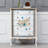 Modern Hand-Painted Five-Drawer Accent Chest