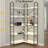 Industrial Shelf, Vertical Corner Bookshelf with Open Back-1983681143-1983681144