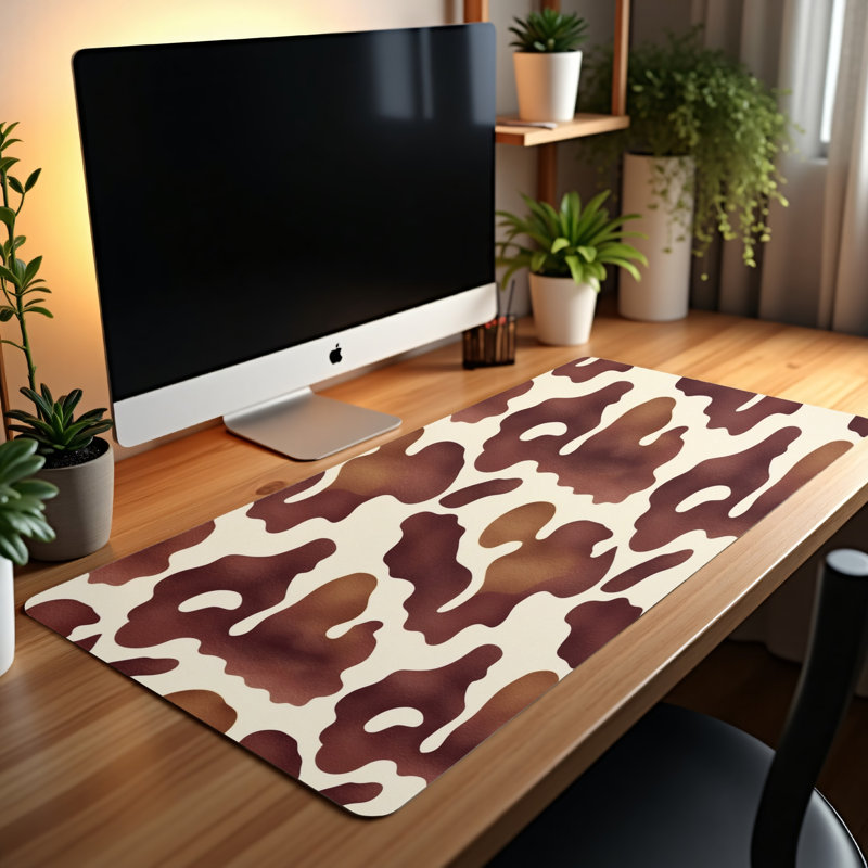 Polyester Desk Pad, 14.4x12.1
