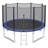 Gymax 12 Ft Outdoor Trampoline Bounce Combo W/safety Closure Net Ladder