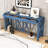 60-Inch Wood Console Table with Spacious Drawers, X-Leg Design-788878812