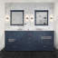 Ensemble de meuble-lavabo double 80 po X P 22 po D et 30 po Miroirs-117984884