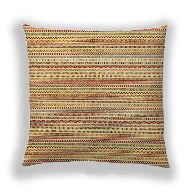 Coussin Abstract 2216, Microsuède