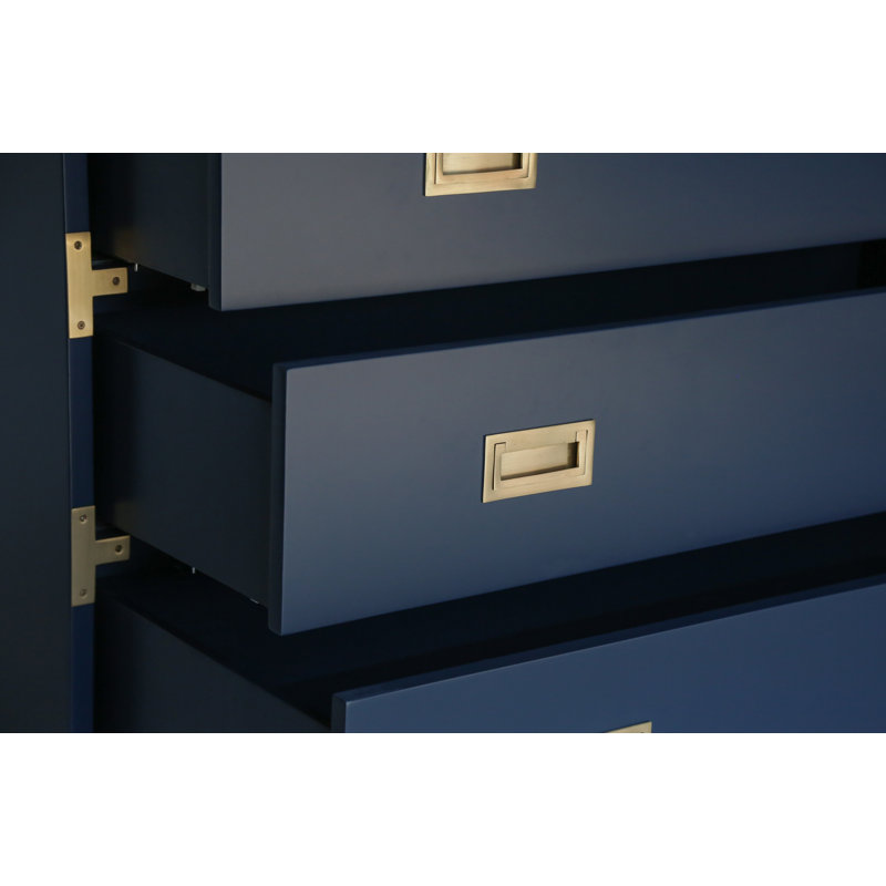 Carlyle Accent Chest, Navy