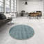 Tapis de zone bleu acier contemporain-754270853