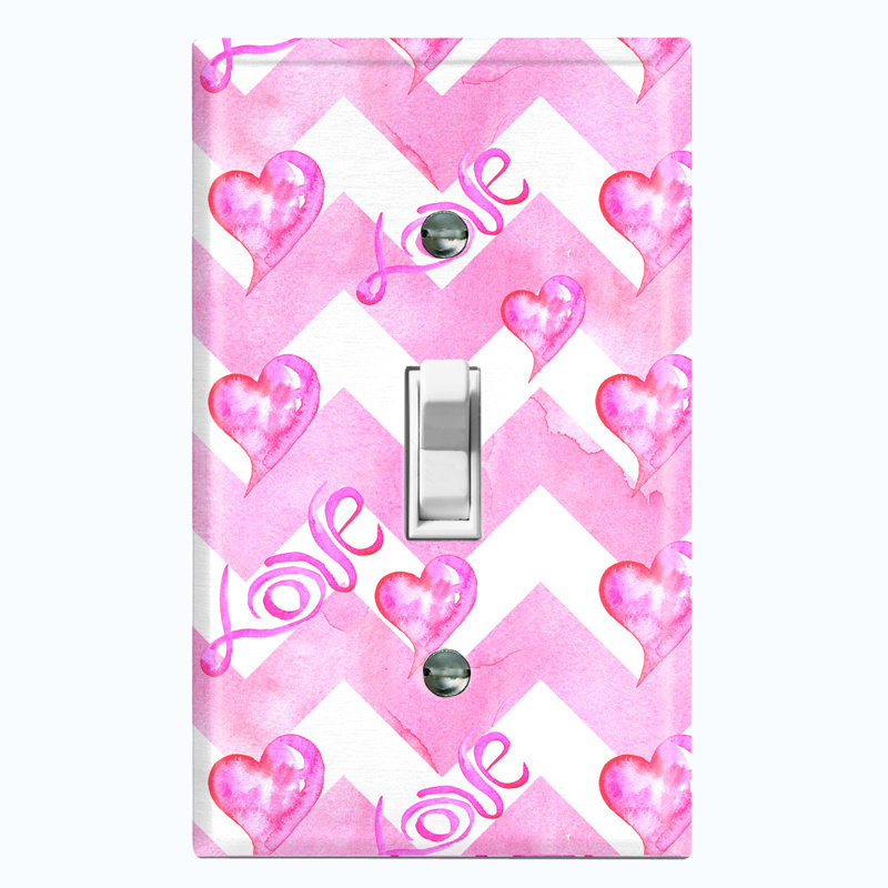 No Subject 1 - Gang Toggle Light Switch Standard Wall Plate