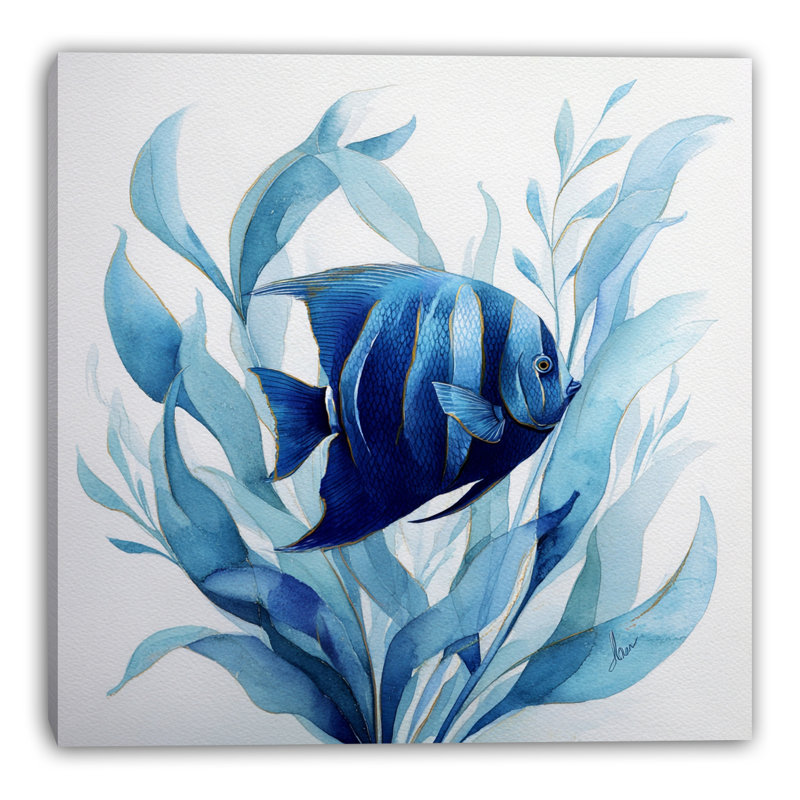 Art mural sur toile Bathside Calm, L 20 po x H 20 po x P 1,5 po
