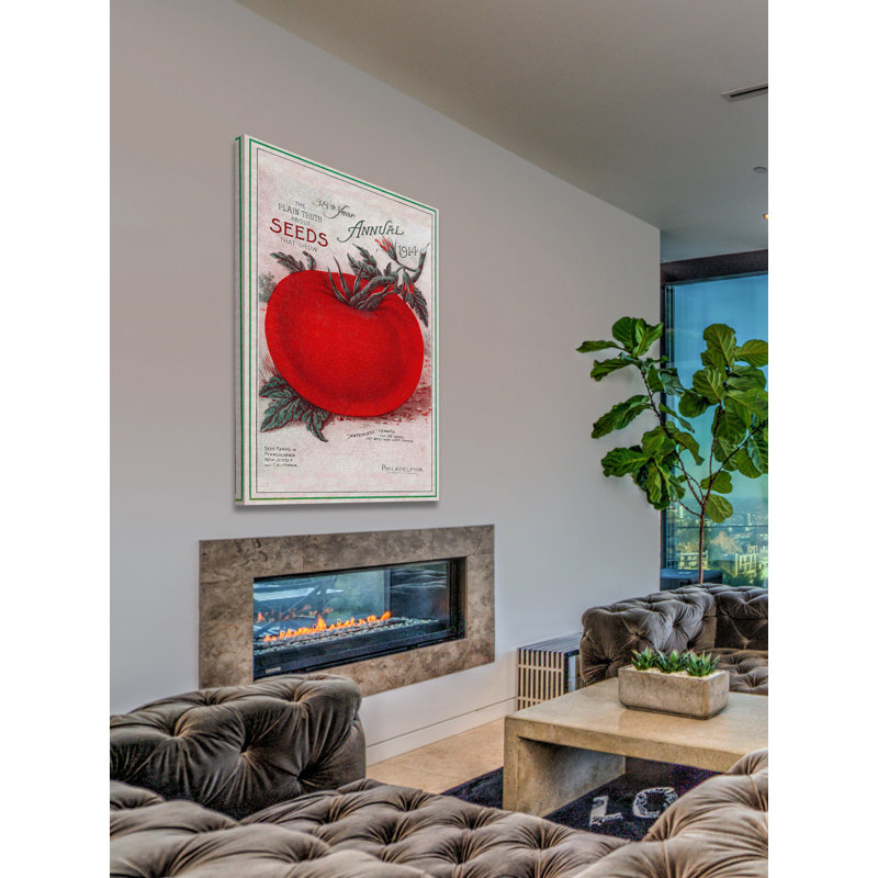 « tomates », reproduction d’art sur toile tendue, H 45 po x l 30 po