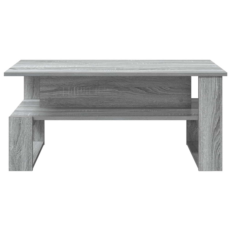Coffee Table with Storage, Grey Sonoma